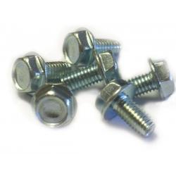 M5 x 12  Hexagon Head Taptite alternative screws, Steel Bright Zinc Plated DIN 7500