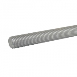 Threaded BAR/Rod/Studding with 4 Nuts ZP Steel M8 x 0.3 Metre 